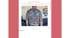 Desktop Screenshot of justattoo.blogspot.com