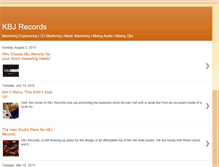 Tablet Screenshot of kbjrecords.blogspot.com