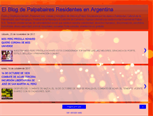 Tablet Screenshot of agrupacionpalpaenargentina.blogspot.com