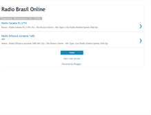 Tablet Screenshot of brasil-radio.blogspot.com