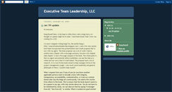 Desktop Screenshot of executiveteamleadership.blogspot.com