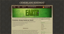 Desktop Screenshot of cemerlangkhidmat.blogspot.com