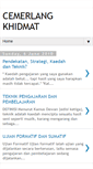 Mobile Screenshot of cemerlangkhidmat.blogspot.com