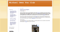 Desktop Screenshot of owen-fan-club.blogspot.com