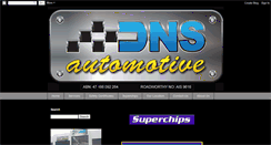 Desktop Screenshot of dnsautomotive.blogspot.com