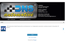 Tablet Screenshot of dnsautomotive.blogspot.com