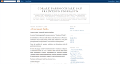 Desktop Screenshot of corosanfrancesco.blogspot.com