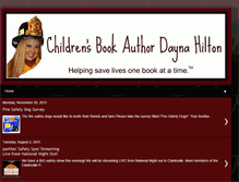 Tablet Screenshot of childrensbookauthordaynahilton.blogspot.com