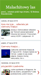 Mobile Screenshot of malachitowylas.blogspot.com