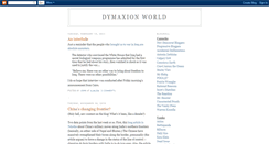 Desktop Screenshot of dymaxionworld.blogspot.com