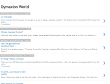 Tablet Screenshot of dymaxionworld.blogspot.com