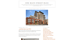 Desktop Screenshot of onemainstreetbellevue.blogspot.com