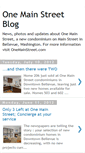 Mobile Screenshot of onemainstreetbellevue.blogspot.com