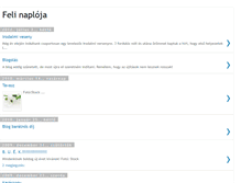 Tablet Screenshot of felinaploja.blogspot.com