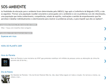 Tablet Screenshot of ambienteemrisco.blogspot.com