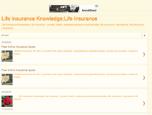 Tablet Screenshot of insurance-freestyle.blogspot.com