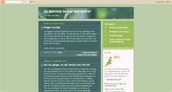 Desktop Screenshot of bokmalstankar.blogspot.com