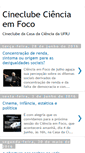 Mobile Screenshot of cineclubecienciaemfoco.blogspot.com