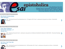 Tablet Screenshot of epistoholica.blogspot.com