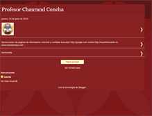 Tablet Screenshot of profesorchaurandconcha.blogspot.com