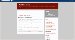 Desktop Screenshot of kumbayachess.blogspot.com