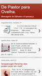 Mobile Screenshot of blogdepastorparaovelha.blogspot.com