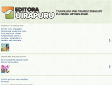 Tablet Screenshot of editorauirapuru-editorauirapuru.blogspot.com