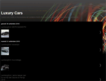 Tablet Screenshot of luxurycars-leonardo.blogspot.com