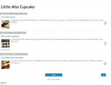 Tablet Screenshot of littlemisscupcakeblogs.blogspot.com