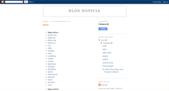 Desktop Screenshot of blognoitcia.blogspot.com