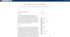 Desktop Screenshot of hungeractionmonth2009.blogspot.com