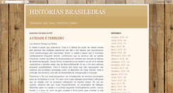 Desktop Screenshot of hisbrasileiras.blogspot.com