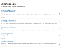 Tablet Screenshot of epicurious-eats.blogspot.com