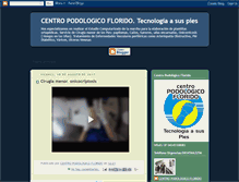 Tablet Screenshot of centropodologicoflorido.blogspot.com