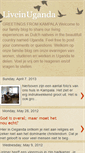 Mobile Screenshot of messagesfromuganda.blogspot.com