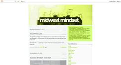 Desktop Screenshot of midwestmindset.blogspot.com