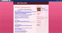Desktop Screenshot of mypolishside.blogspot.com
