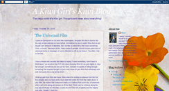 Desktop Screenshot of kiwigirlskiwiblog.blogspot.com