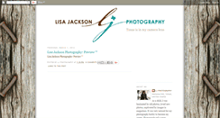 Desktop Screenshot of lisajacksonphotography.blogspot.com