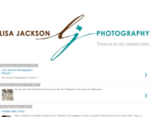 Tablet Screenshot of lisajacksonphotography.blogspot.com