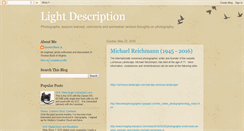 Desktop Screenshot of lightdescription.blogspot.com