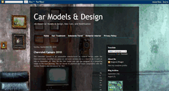 Desktop Screenshot of carmodelsdesign.blogspot.com