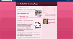 Desktop Screenshot of hellokittycoloring.blogspot.com