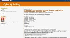 Desktop Screenshot of cyberquiz.blogspot.com