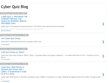Tablet Screenshot of cyberquiz.blogspot.com