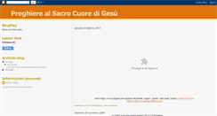 Desktop Screenshot of devozionealsacrocuore.blogspot.com