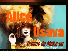 Tablet Screenshot of aliceusavamakeups.blogspot.com