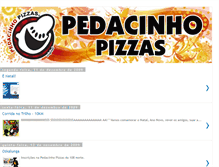 Tablet Screenshot of pedacinhopizzas.blogspot.com