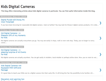 Tablet Screenshot of kidsdigitalcamerasblog.blogspot.com