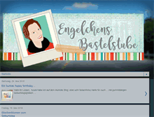 Tablet Screenshot of engelchensbastelstube.blogspot.com